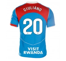 Atletico Madrid Giuliano Simeone #20 Koszulka Trzecia damskie 2025-26 Krótki Rękaw